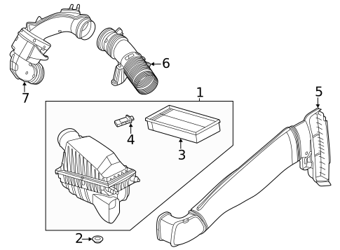 Air Intake for 2023 Land Rover Defender 90 #1