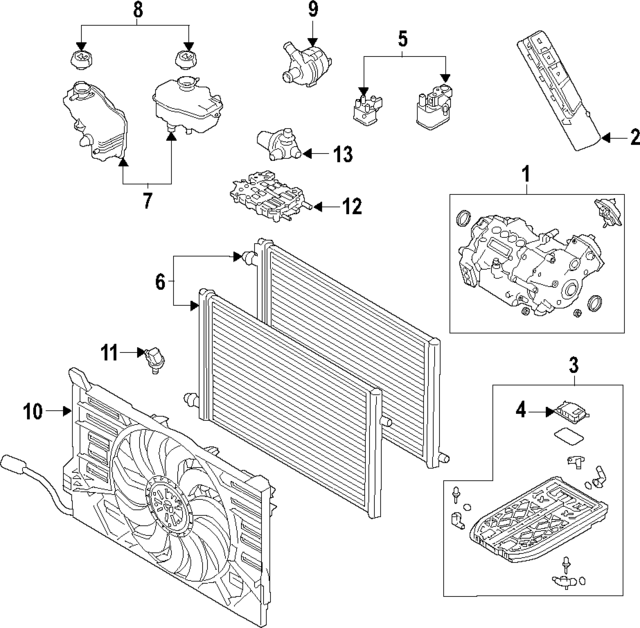 T4K18409 - : Expansion Tank for Jaguar Image