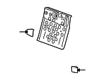 15223429 - Body: Seat Back Panel for Pontiac: G6 Image