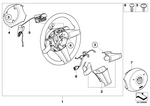 32346785706 - Steering: Set of Spoke Covers for BMW Image
