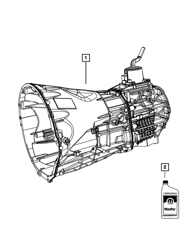 5106122AD - NSG370; 6-Speed; Manual Transmission: 6 Speed Transmission for Mopar Image
