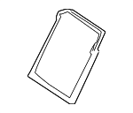 886015M062 - Body: Seat Back Frame for Nissan: Sentra Image