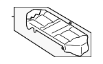 883004Z380 - Body: Seat Cushion for Nissan: Sentra Image