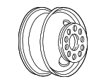 14005758 - Suspension: Wheel for Chevrolet: C1500, C2500, C3500, K1500 Pickup, K2500 Pickup, K3500 Pickup | GMC: C1500 Pickup, C2500 Pickup, C3500 Pickup, K1500 Pickup, K2500 Pickup, K3500 Pickup Image