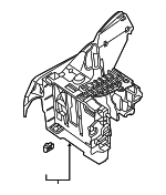 5Q1941395 - Electrical: Mount Base for Volkswagen: e-Golf, Golf, Golf Alltrack, Golf R, Golf SportWagen, GTI, Jetta Image