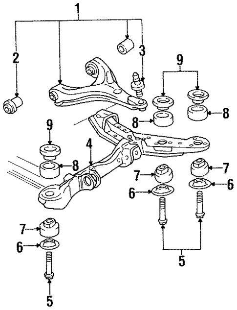 Suspension Components for 1995 Buick LeSabre #0