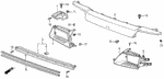 93903444G0 - Interior/Bumper: SCREW, TAPPING (4X16) for Honda Image image