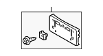 5211453270 - Body: License Bracket for Lexus: IS200t, IS250, IS300, IS350 Image