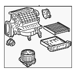 8713007060 - : Blower Assembly for Toyota: Avalon Image