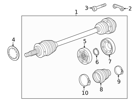 Drive Axles for 2024 Porsche 911 #0