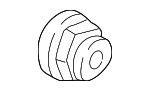 90305SD4003 - Brakes: Spindle Nut for Honda: Accord, Accord Crosstour, Civic, CR-V, Crosstour, Element, Insight, Odyssey, Passport, Pilot, Prelude, Ridgeline, S2000 Image