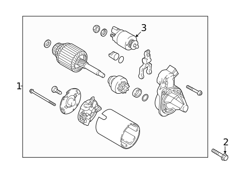 Starter & Related Components for 2024 Hyundai Kona #0