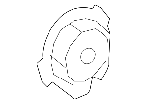 8T0035399 - Body: Speaker for Audi Image