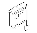 8X0035110C - Body: CD Changer for Audi: A5, A5 Quattro, A6, A6 Quattro, A7 Quattro, Q5, RS5, RS7, S5, S6, S7, SQ5 Image