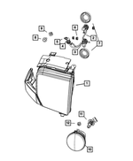 L0009006PV - Electrical: Headlamp Bulb for Mopar Image