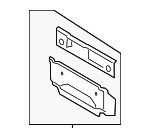 99150143101GRV - Body: Front Support for Porsche: 911 Image