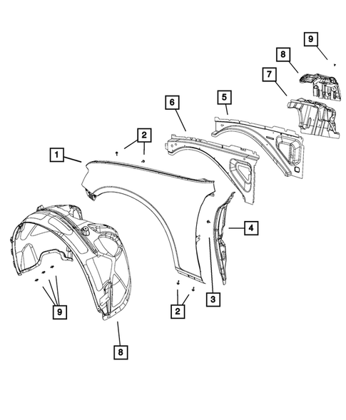 Fenders for 2013 Chrysler 300 #0