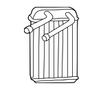 F8YZ18476AA - HVAC: HVAC Heater Core for Ford: Ranger Image
