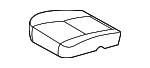 71071AE200B0 - Body: Cushion Cover for Toyota: Sienna Image