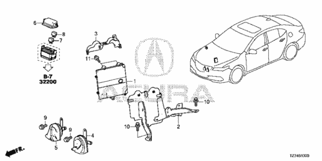 Control Unit (Engine Room) (1) (1) for 2020 Acura TLX #0