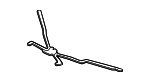 2065245700 - Body: Floor Pan Splash Shield Brace for Mercedes-Benz Image