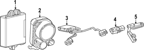 Alarm System for 2025 Lexus LX700h #0