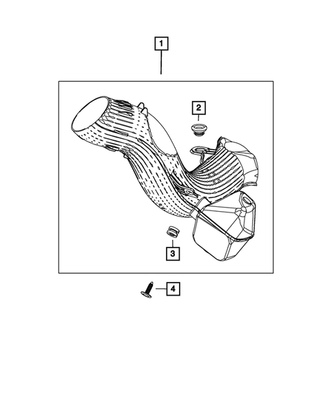 Air Inlet Components for 2018 Dodge Grand Caravan #0