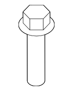 1125406166B - Electrical: Headlamp Assembly Bolt for Kia: Amanti, Forte, Forte5, K900, Niro, Niro EV, Optima, Rio, Rio5, Rondo, Sedona, Sorento, Soul, Spectra, Spectra5, Sportage, Stinger Image