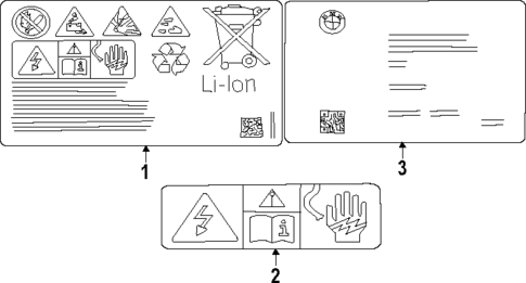 Labels for 2023 BMW i7 #0