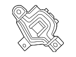 2975458000 - Electrical: Control Module Bracket for Mercedes-Benz Image