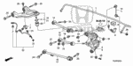 51226SL0003 - Chassis: CIRCLIP, BALL (LOWER) for Honda Image