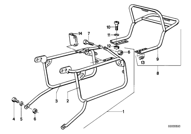 46541234511 - : Clamp                     for BMW-Motorrad Image