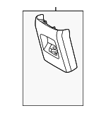 84640N9100NNB - Body: Rear Trim Panel for Hyundai Image