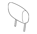 864006GH0A - Body: Headrest for Nissan Image