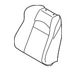 876706GH0A - Body: Seat Back Cover for Nissan Image