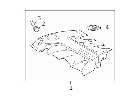 Engine Appearance Cover for 2004 Mazda 6 #0