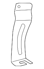 119412Y01A - Steering: Adjust Bracket for Nissan: Altima, Maxima, Murano, Quest Image