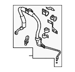 49720CC10A - : Pressure Hose for Nissan: Murano Image
