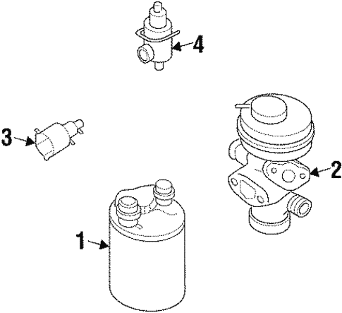 EGR System for 1996 Nissan 300ZX | OEM Parts Online