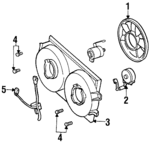 4592084 - Cooling System: Fan for Mopar Image