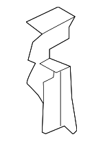 41217204484 - Body: Hinge Pillar Reinforced for BMW: 740i, 740Ld xDrive, 740Li, 740Li xDrive, 750i, 750i xDrive, 750Li, 750Li xDrive, 760Li, ActiveHybrid 7 Image