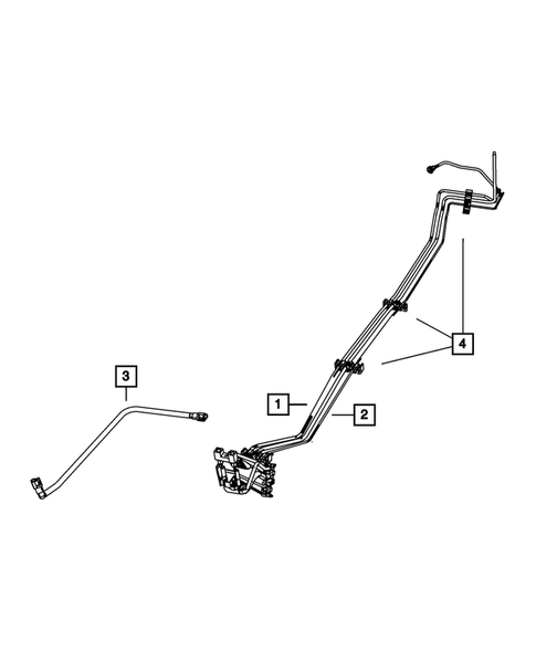Fuel Lines for 2009 Dodge Journey #0