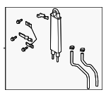 49790EZ40A - Steering: Power Steering Oil Cooler for Nissan: TITAN XD Image