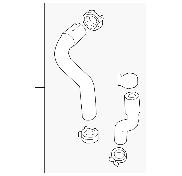 2019-2026 GM Engine Oil Cooler Coolant Hose 55487351 | OEM Parts Online