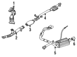 MB924866 - Exhaust: Catalytic Converter for Dodge: Stealth Image