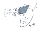 2957301102 - Rear Door: Rear Door for Mercedes-Benz: EQE 350, EQE 350+, EQE 500, EQE AMG Image