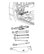52014437AA - Wheels: Jack Handle Extension for Jeep: Gladiator | Ram: 1500, 1500 Classic Image