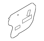 82391J3000 - Body: Water Shield for Hyundai Image