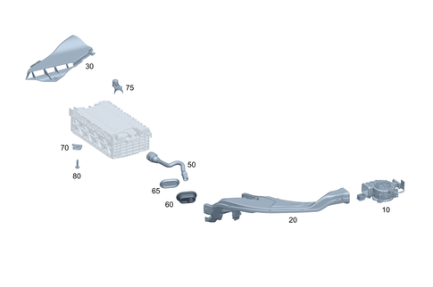 Battery Cooling System for 2020 Mercedes-Benz A35 AMG #0