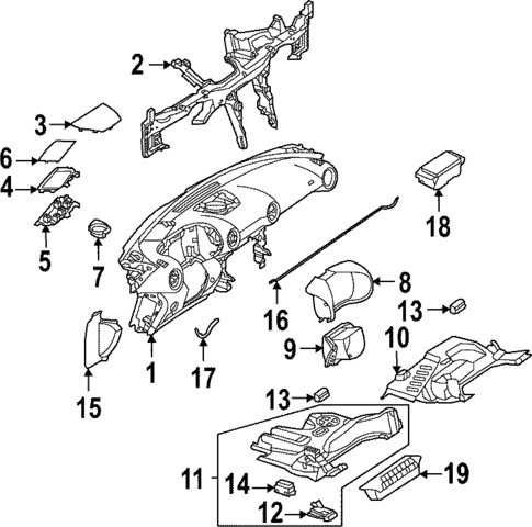 Instrument Panel for 2023 Mercedes-Benz SL 43 AMG&reg; #0